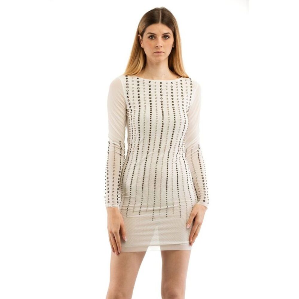 Patrizia Pepe White Polyester Casual Women's Dress